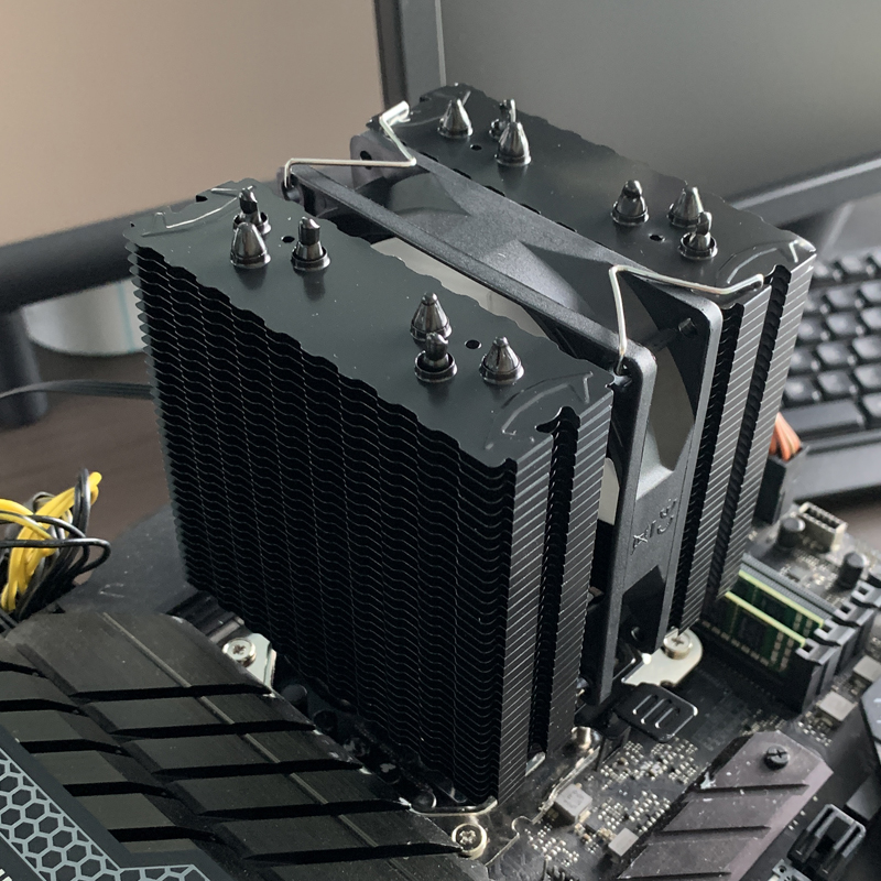 6 Heat Pipes CPU Air Cooler 4  - đánh giá và giá Air Cooler Cpu